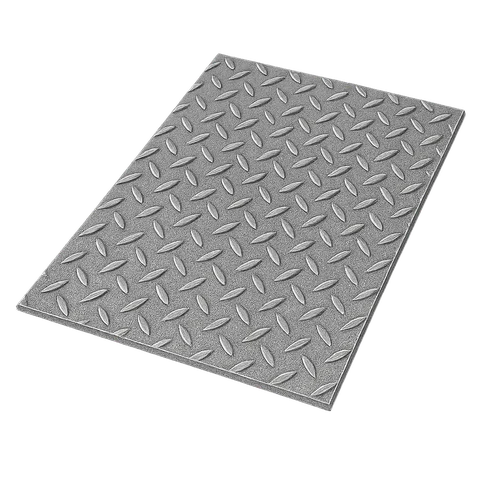 Лист рифленый ромб 2,5х1200х300 мм