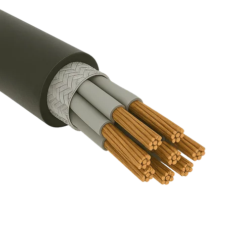 Контрольный кабель медный КВБбШ(в)нг(А)-LS 5х1